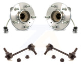 Front Hub Bearing Assembly And Link Kit For Cadillac CTS