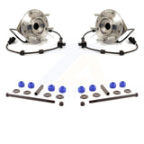 Front Hub Bearing Assembly And Link Kit For Chevrolet Trailblazer GMC Envoy Saab