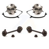 Front Hub Bearing Assembly And Link Kit For 2007-2010 Jeep Wrangler