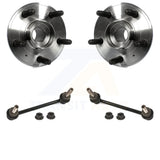 Front Hub Bearing Assembly And Link Kit For Cadillac CTS