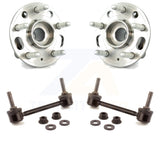 Front Hub Bearing Assembly And Link Kit For Cadillac CTS