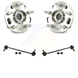 Front Hub Bearing Assembly & Link Kit For Chevrolet Malibu Buick Impala LaCrosse