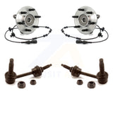 Front Hub Bearing Assembly And Link Kit For Ford Expedition Lincoln Navigator