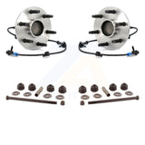 Front Hub Bearing Assembly And Link Kit For 2000 Chevrolet Tahoe RWD with 5.7L