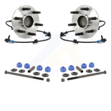 Front Hub Bearing Assembly And Link Kit For 2000 Chevrolet Tahoe RWD with 5.7L