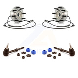 Front Hub Bearing Assembly And Link Kit For Dodge Ram 2500 3500