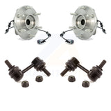 Front Hub Bearing Assembly Link Kit For Nissan Titan Armada INFINITI QX56 TITAN