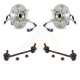 Front Hub Bearing Assembly And Link Kit For 2004 Nissan Pathfinder