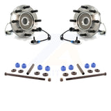 Front Hub Bearing Assembly Link Kit For Chevrolet Silverado 3500 GMC Sierra 4WD