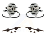 Front Hub Bearing Assembly And Link Kit For Ford F-150