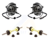 Front Hub Bearing Assembly Link Kit For Ford F-150 Expedition Lincoln Navigator