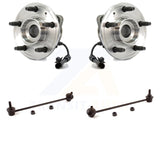 Front Hub Bearing Assembly And Link Kit For Chevrolet Equinox Pontiac Torrent