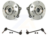 Front Hub Bearing Assembly And Link Kit For BMW X5 X6 With Adaptive Drive