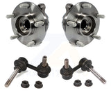 Front Hub Bearing Assembly And Link Kit For Infiniti FX35 QX70 FX37 INFINITI RWD