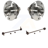 Front Hub Bearing Assembly And Link Kit For 2010 BMW X3