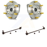 Front Hub Bearing Assembly And Link Kit For Kia Sedona Hyundai Entourage