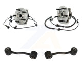 Front Hub Bearing Assembly And Link Kit For Jeep Liberty