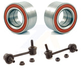 Front Wheel Bearing And Link Kit For 2007-2012 Mazda CX-7