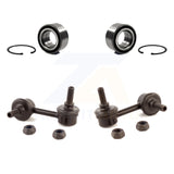 Front Wheel Bearing And Link Kit For 2006-2011 Honda Civic Acura CSX