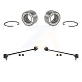 Front Wheel Bearing And Link Kit For 2001-2005 BMW 325xi 330xi