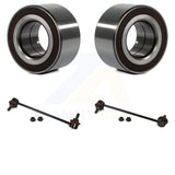 Front Wheel Bearing And Link Kit For 2013-2019 Buick Encore Chevrolet Trax