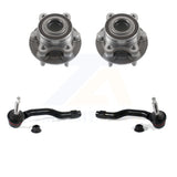 Front Wheel Bearing And Tie Rod End Kit For Ford Edge Fusion Lincoln MKX MKZ