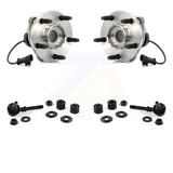 Front Hub Bearing Assembly And Link Kit For 2009 Chevrolet HHR SS Panel/SS