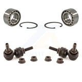 Front Wheel Bearing And Suspension Link Kit For 1990-1992 Toyota Corolla