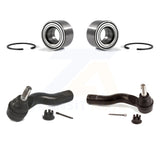 Front Wheel Bearing And Tie Rod End Kit For 2010 Lincoln MKZ