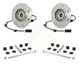 Front Hub Bearing Assembly And Link Kit For Chevrolet K2500 GMC K3500 Suburban