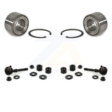 Front Wheel Bearing And Link Kit For 1997-2000 Acura EL Without 4 ABS