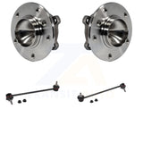 Front Hub Bearing Assembly And Link Kit For BMW 328i 335i