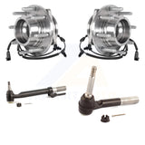 Front Wheel Bearing And Tie Rod End Kit For 2021-2022 Ford F-250 Super Duty 4WD