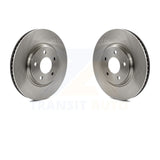 Front Brake Rotors Pair For Chevrolet Malibu Pontiac G6 Cobalt Saturn Ion HHR G5