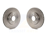 Front Brake Rotors Pair For Dodge Chrysler Plymouth LeBaron Caravan Grand New &