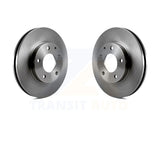 Front Disc Brake Rotors Pair For Mazda MPV Millenia