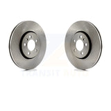 Front Disc Brake Rotors Pair For Volkswagen Jetta Beetle Golf