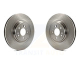 Front Disc Brake Rotors Pair For Mercedes-Benz ML500 ML430 ML55 AMG