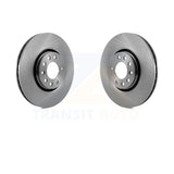 Front Disc Brake Rotors Pair For Saab 9-5 9-3 Saturn Astra