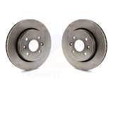 Front Disc Brake Rotors Pair For Kia Spectra Sephia