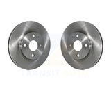 Front Disc Brake Rotors Pair For 2004-2006 Scion xB xA