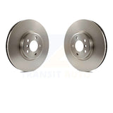 Front Disc Brake Rotors Pair For BMW X5 X6 xDrive50i
