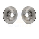 Front Disc Brake Rotors Pair For Nissan Rogue Sport LEAF Qashqai
