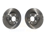 Front Disc Brake Rotors Pair For Mini Cooper