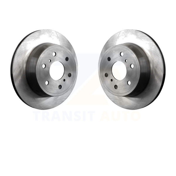 Rear Brake Rotor Pair For Chevrolet Silverado 1500 GMC Sierra Tahoe Yu ...
