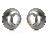 Rear Disc Brake Rotors Pair For Ford F-350 Super Duty F-550