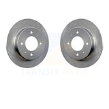 Rear Disc Brake Rotors Pair For Hyundai Elantra Tiburon