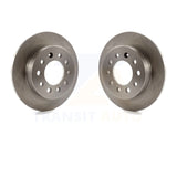 Rear Disc Brake Rotors Pair For 2003-2008 Hyundai Tiburon