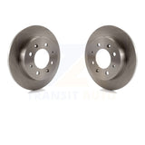 Rear Disc Brake Rotors Pair For Kia Spectra Spectra5