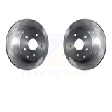 Rear Disc Brake Rotors Pair For Toyota RAV4 Lexus HS250h